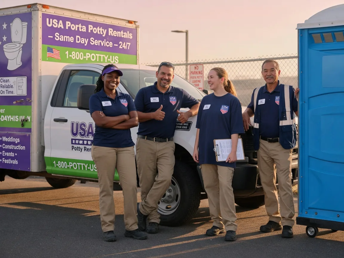 Porta Potty Rental company in Greenbush, MI